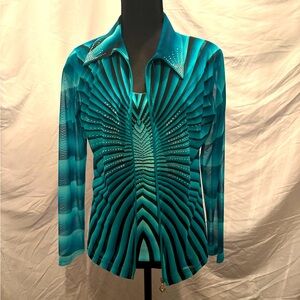 2 piece  blouse by Valentina